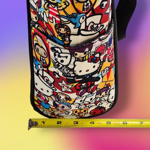 NWT Hello Kitty x Tokidoki Circus Shoulder Tote Bag Collab Print RARE Large New - Picture 12 of 13